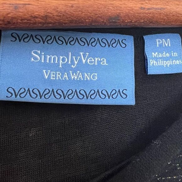 Simply Vera Vera Wang Lightweight Crewneck Top - Picture 4 of 7